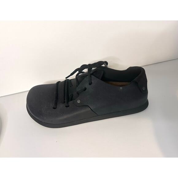 BIRKENSTOCK Montana Oiled Leather Black 40 L9 M7 Lace Up Shoes Comfort - Picture 6 of 10